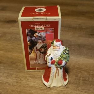 Spode Christmas Santa Figural Bell with Box